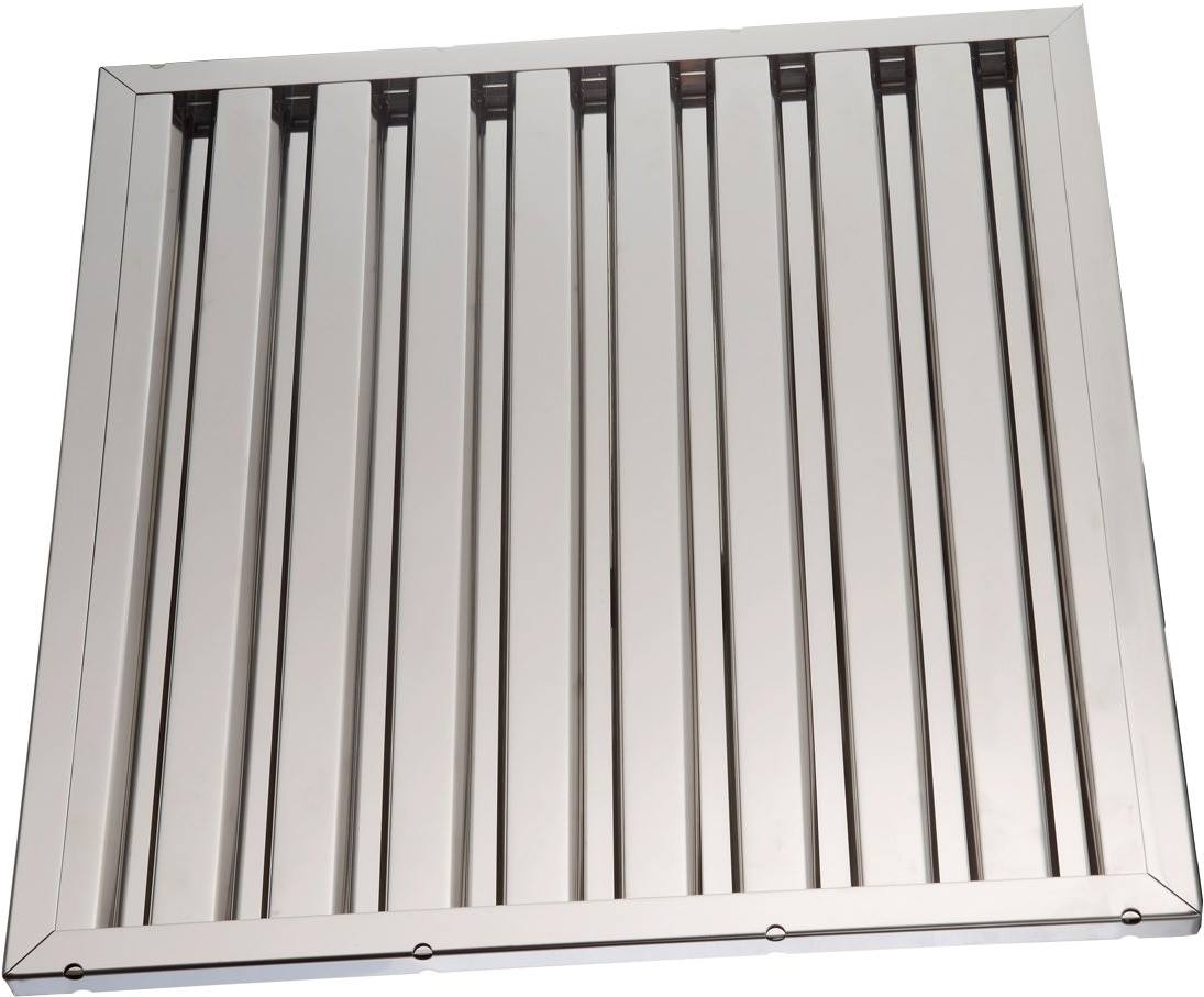 Filtri a labirinto per cappe Acciaio Inox 50x40x2 Filtri a labirinto per cappe Acciaio Inox 50x40x2